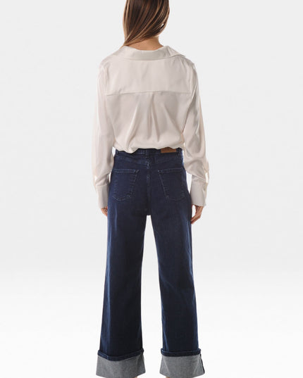 Camicia over in raso - LOK375