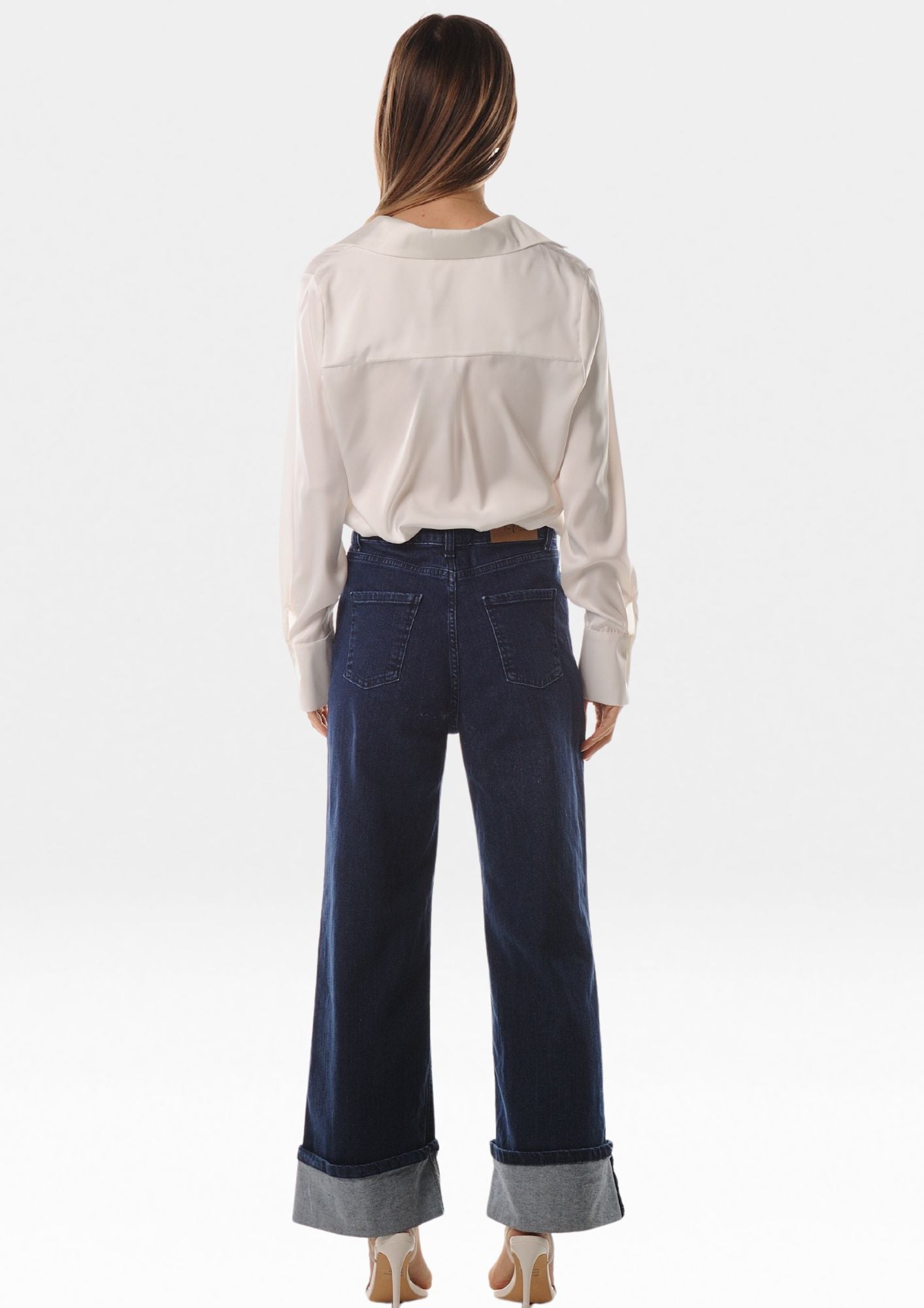 Camicia over in raso - LOK375