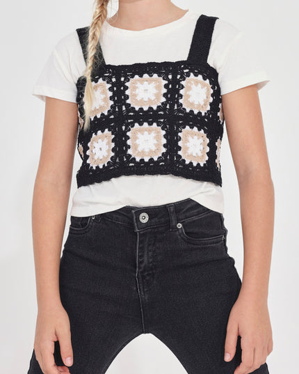 Pantalone cropped jeans - 6580