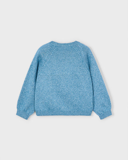 Maglione fiori applicazione - 4308