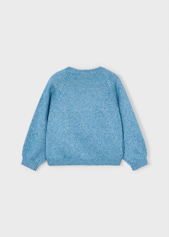Maglione fiori applicazione - 4308