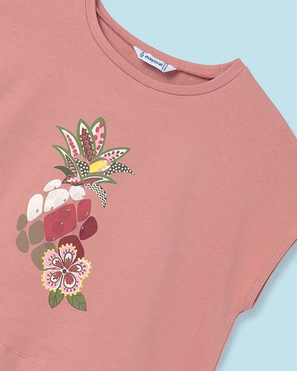 Maglietta m/c ananas - 6089