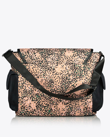 BORSA MAMMA HAPPY LEOPARD IN TESSUTO HARLOW CON CAMBIO - 1010-2969