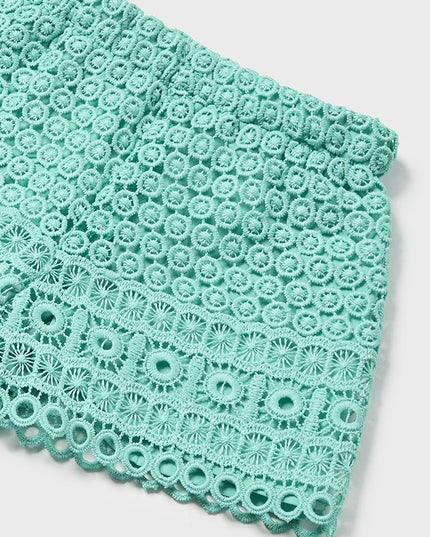 Completo bermuda guipur - 1233