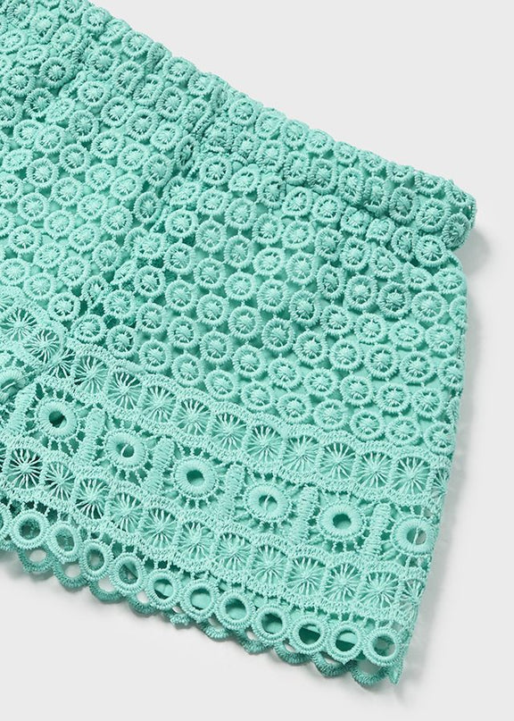 Completo bermuda guipur - 1233