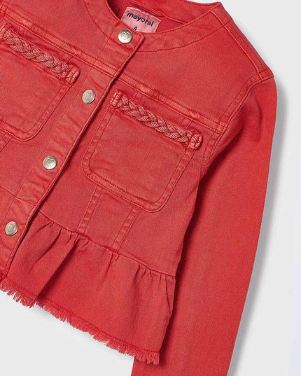 Cappottino tela con cappuccio - 3473