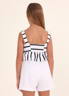 Pantalone corto crepe - 6235