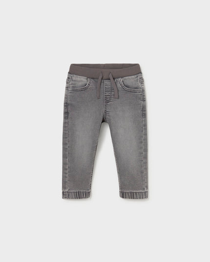 Pantalone soft denim jogger - 2543G