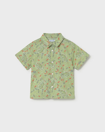 Camicia m/c  stampata - 1114V