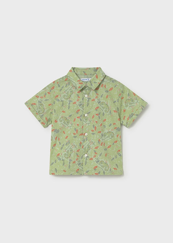 Camicia m/c  stampata - 1114V