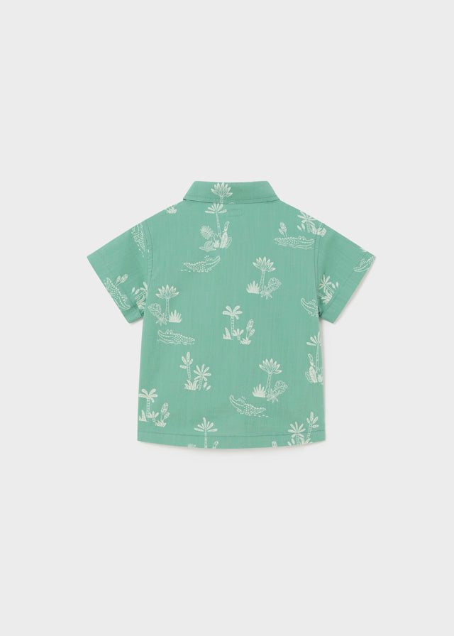Camicia m/c stampata - 1112