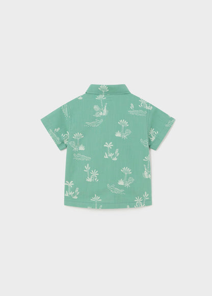 Camicia m/c stampata - 1112