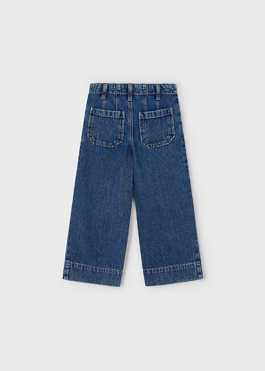 Pantalone denim wide leg - 4578
