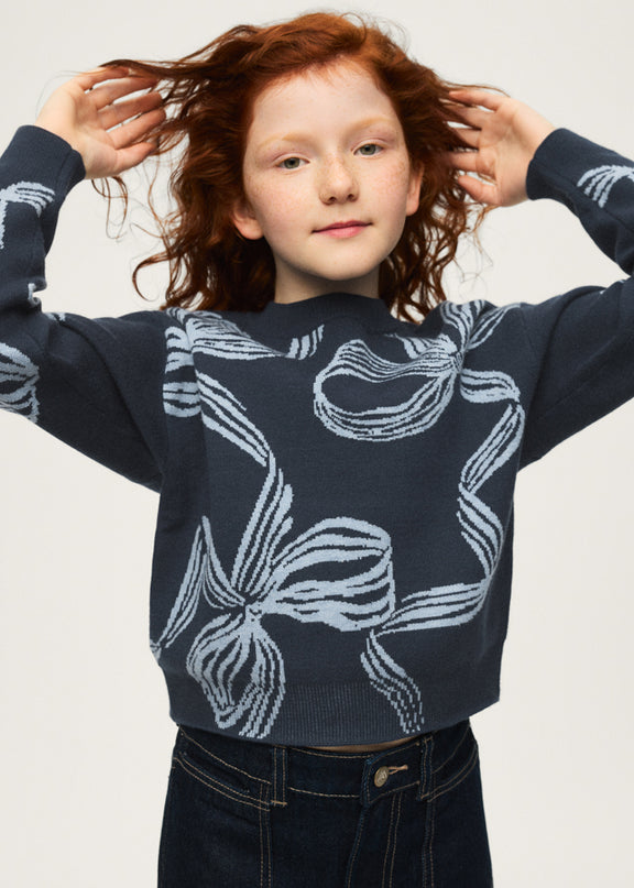 Maglione fiocchi - 7337