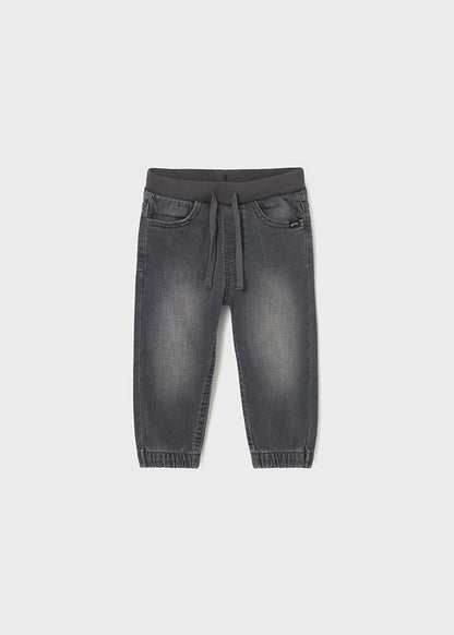 Pantalone soft denim jogger - 2508