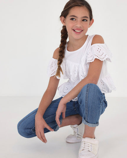 Blusa traforata - 6195