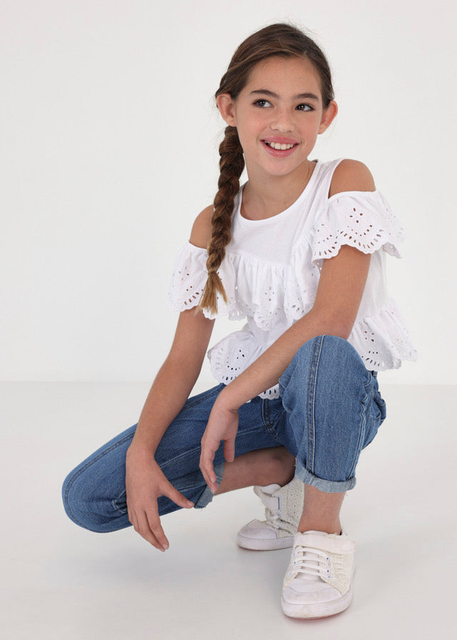 Blusa traforata - 6195