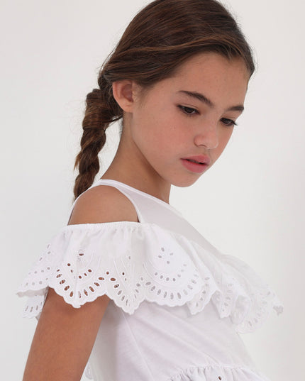 Blusa traforata - 6195