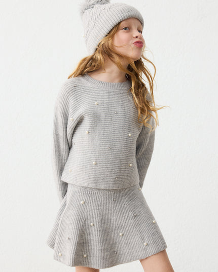 Gonna tricot perle - 4907