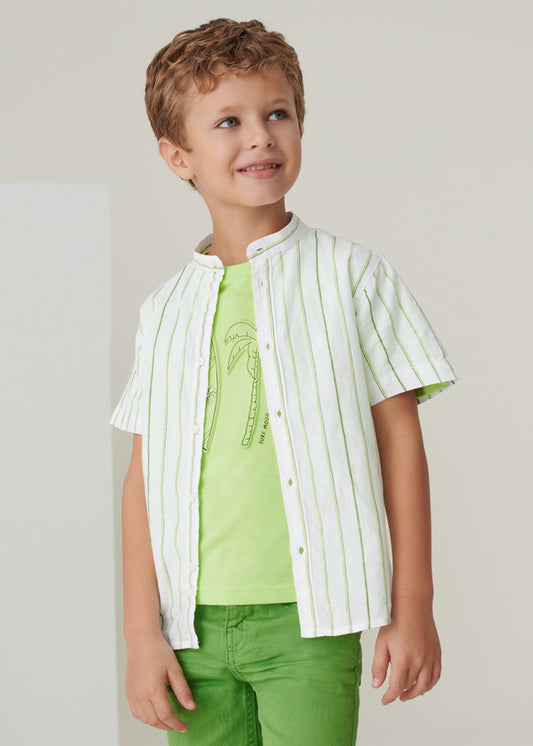 Camicia manica corta righe - 3164