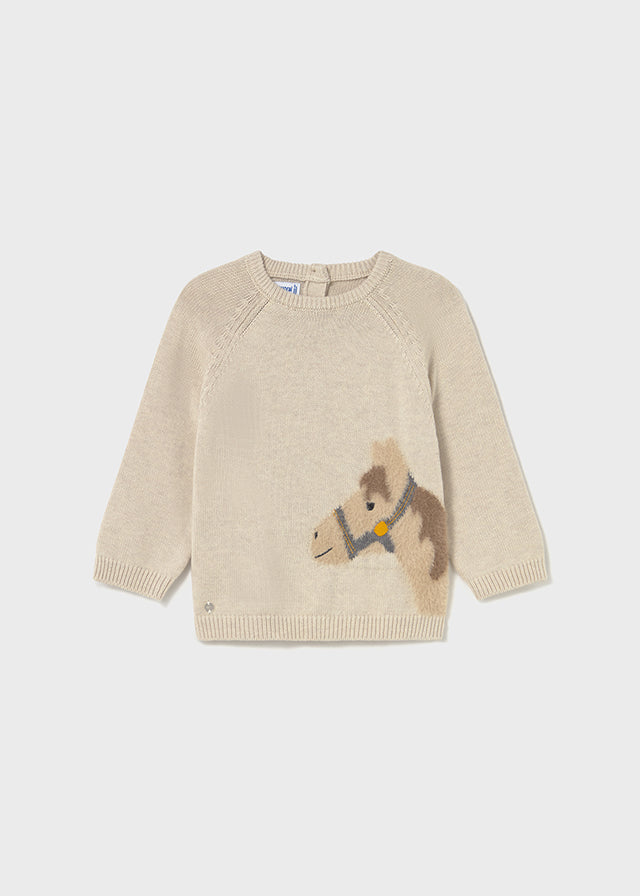 Maglioncino intarsio animal - 2345