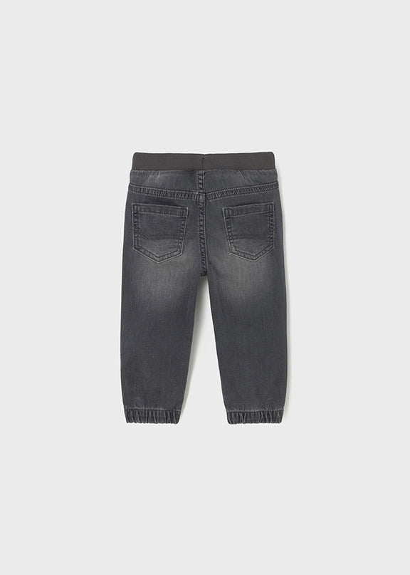 Pantalone soft denim jogger - 2508