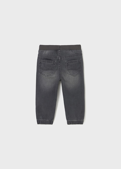 Pantalone soft denim jogger - 2508