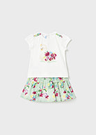 Completo gonna plumetis - 1979