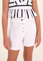 Pantalone corto crepe - 6235