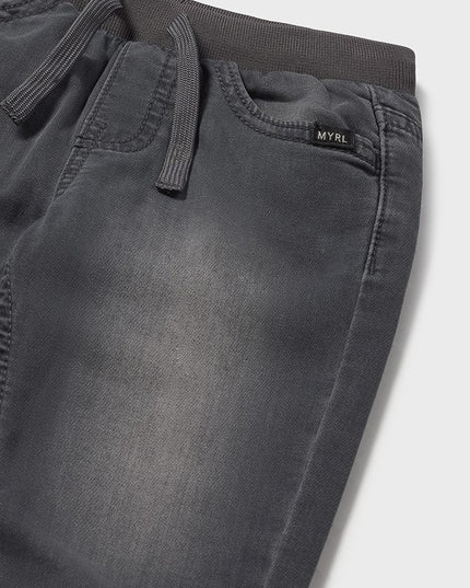Pantalone soft denim jogger - 2508