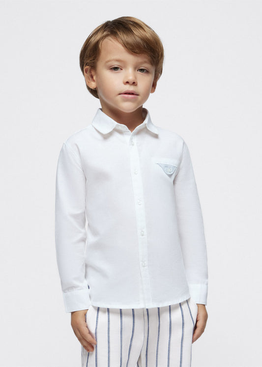 Camicia m/l lino - 3122