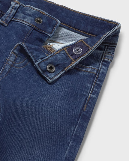 Pantalone soft denim 5 tasche - 1522