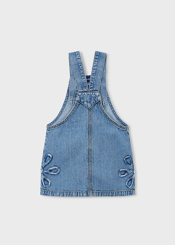 Gonna salopette denim fluido - 3910