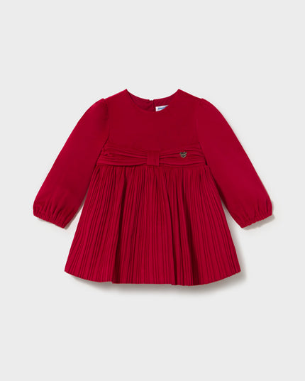 Vestito velluto plissettato - 2902
