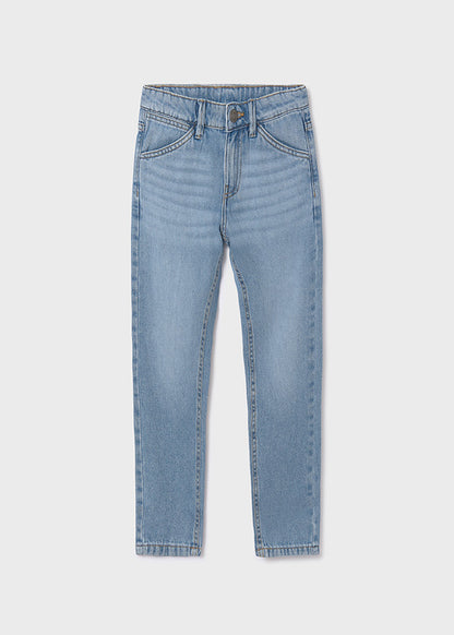 Pantalone denim straight cropped - 6519