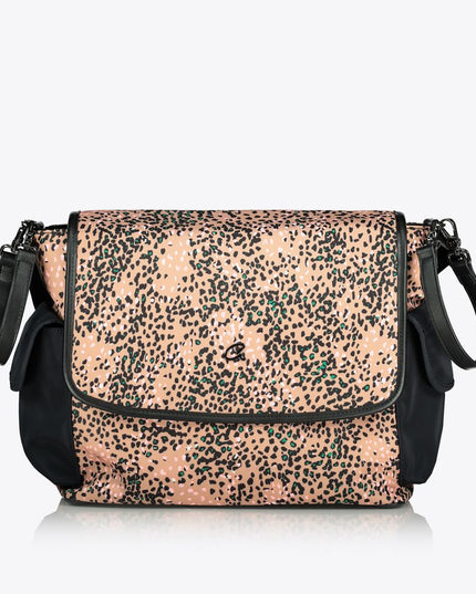 BORSA MAMMA HAPPY LEOPARD IN TESSUTO HARLOW CON CAMBIO - 1010-2969
