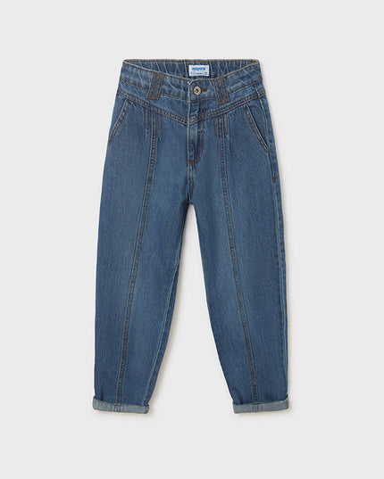 Pantalone cropped denim slouch - 6584