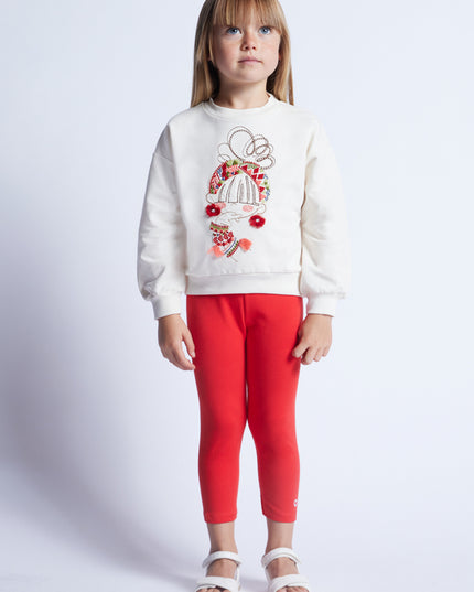 Pullover ricamato - 3469