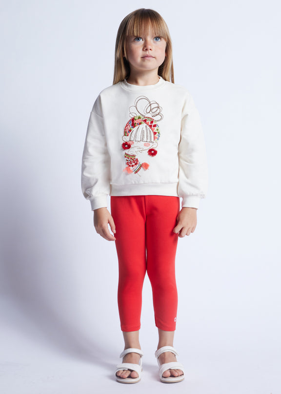 Pullover ricamato - 3469