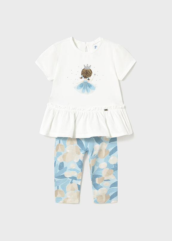 Completo leggings stampato - 1735