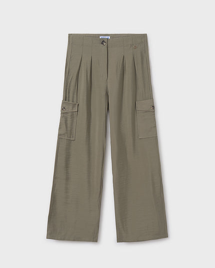 Pantalone lungo fluido cargo - 6536