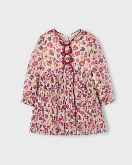 Vestito Plissettato Stampa - 4917
