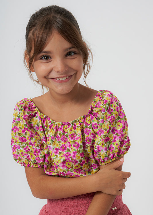 Blusa fiori - 6103