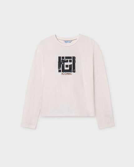 Maglietta m/l ricamata - 7018
