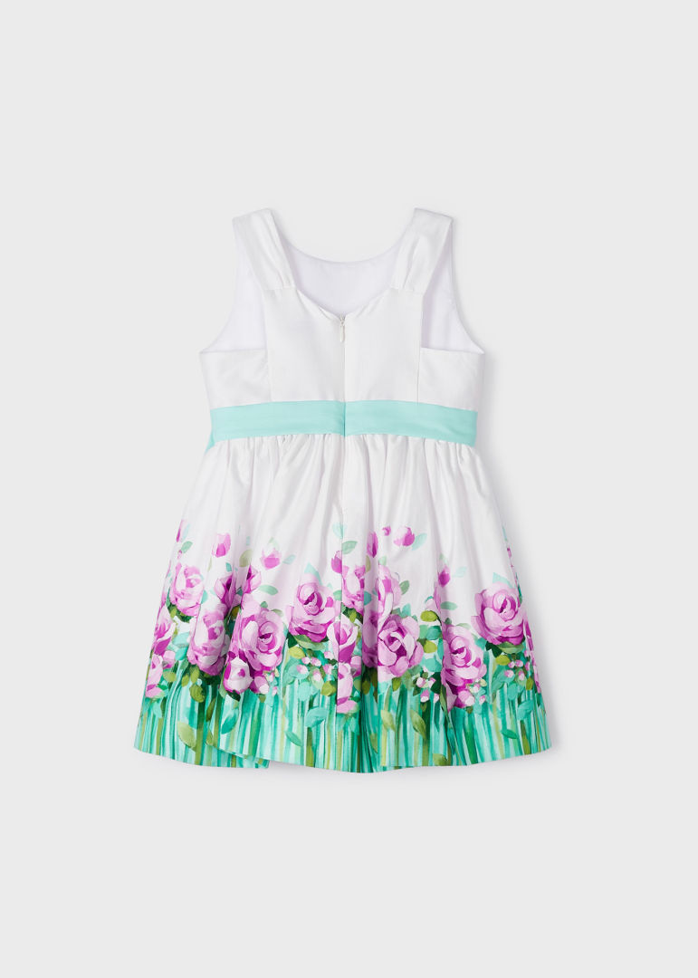 Vestito con bordura - 3915