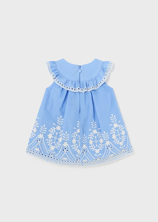 Vestito orlo ricamato - 1915B