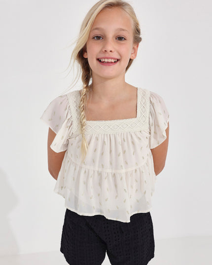 Pantalone corto traforato - 6237