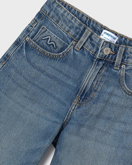 Pantalone lungo jeans relax - 7574