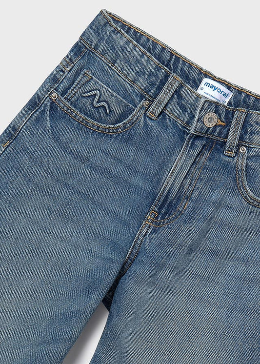 Pantalone lungo jeans relax - 7574