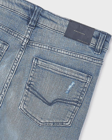 Pantalone denim stright - 6565
